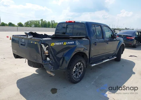 2016 Nissan Frontier Desert Runner from USA, damaged, VIN 1N6AD0ER2GN904345